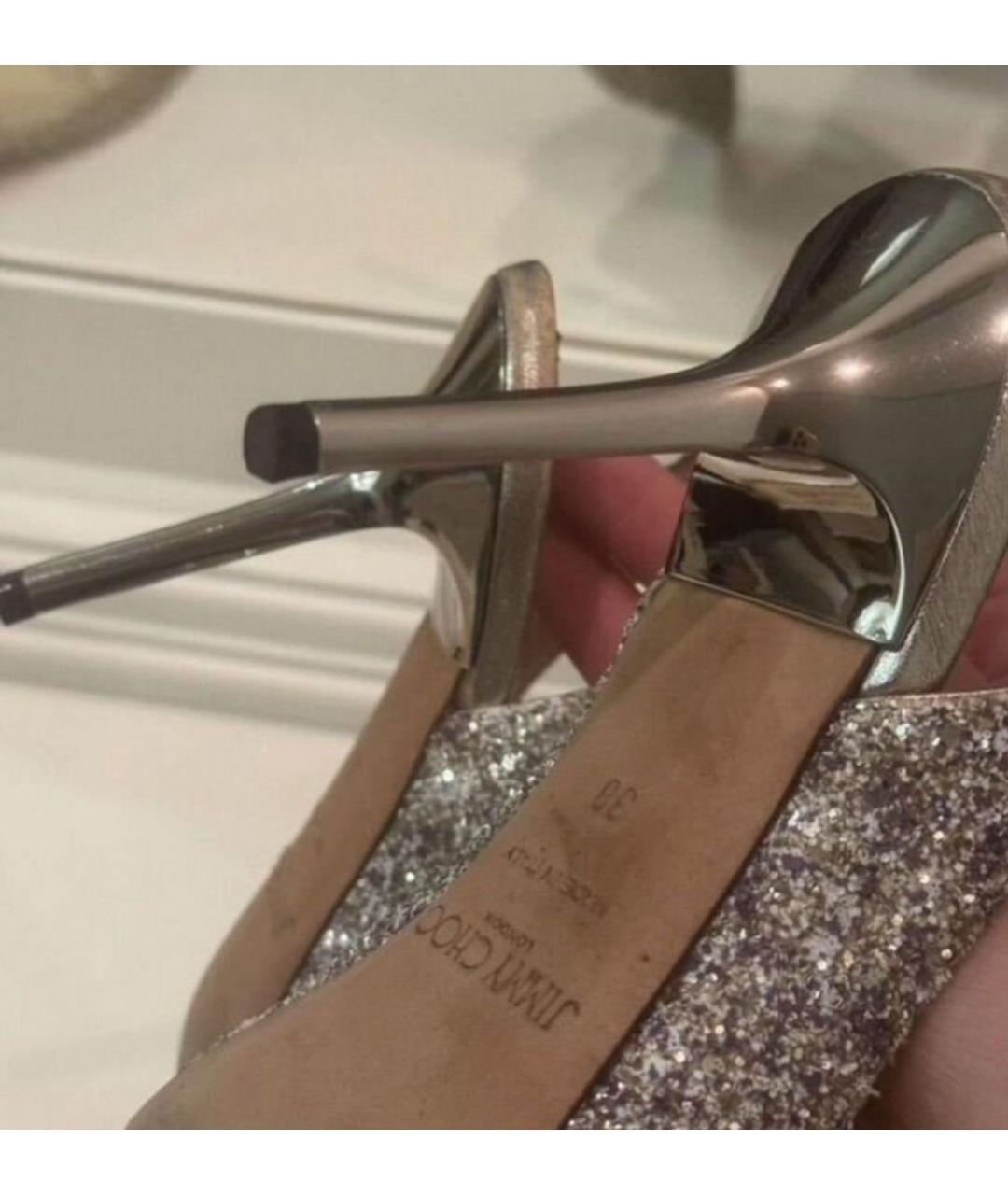 JIMMY CHOO Серые туфли, фото 5
