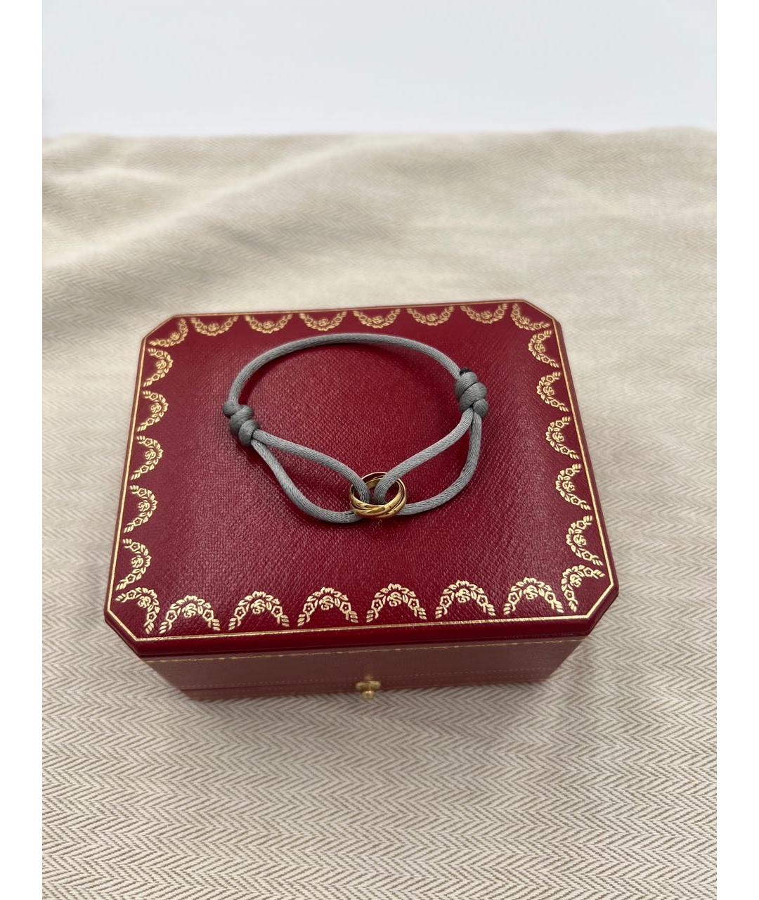 CARTIER Серый браслет из желтого золота, фото 2