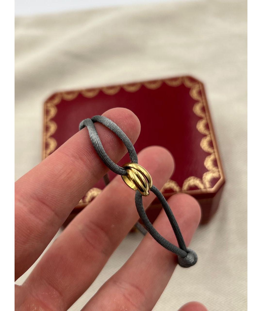 CARTIER Серый браслет из желтого золота, фото 8