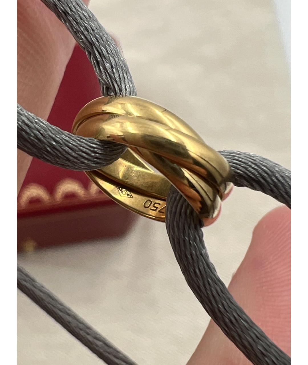 CARTIER Серый браслет из желтого золота, фото 5