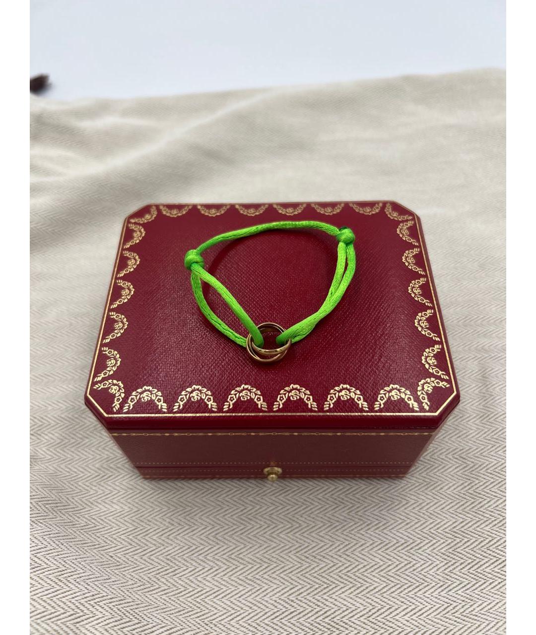 CARTIER Салатовый браслет из желтого золота, фото 2