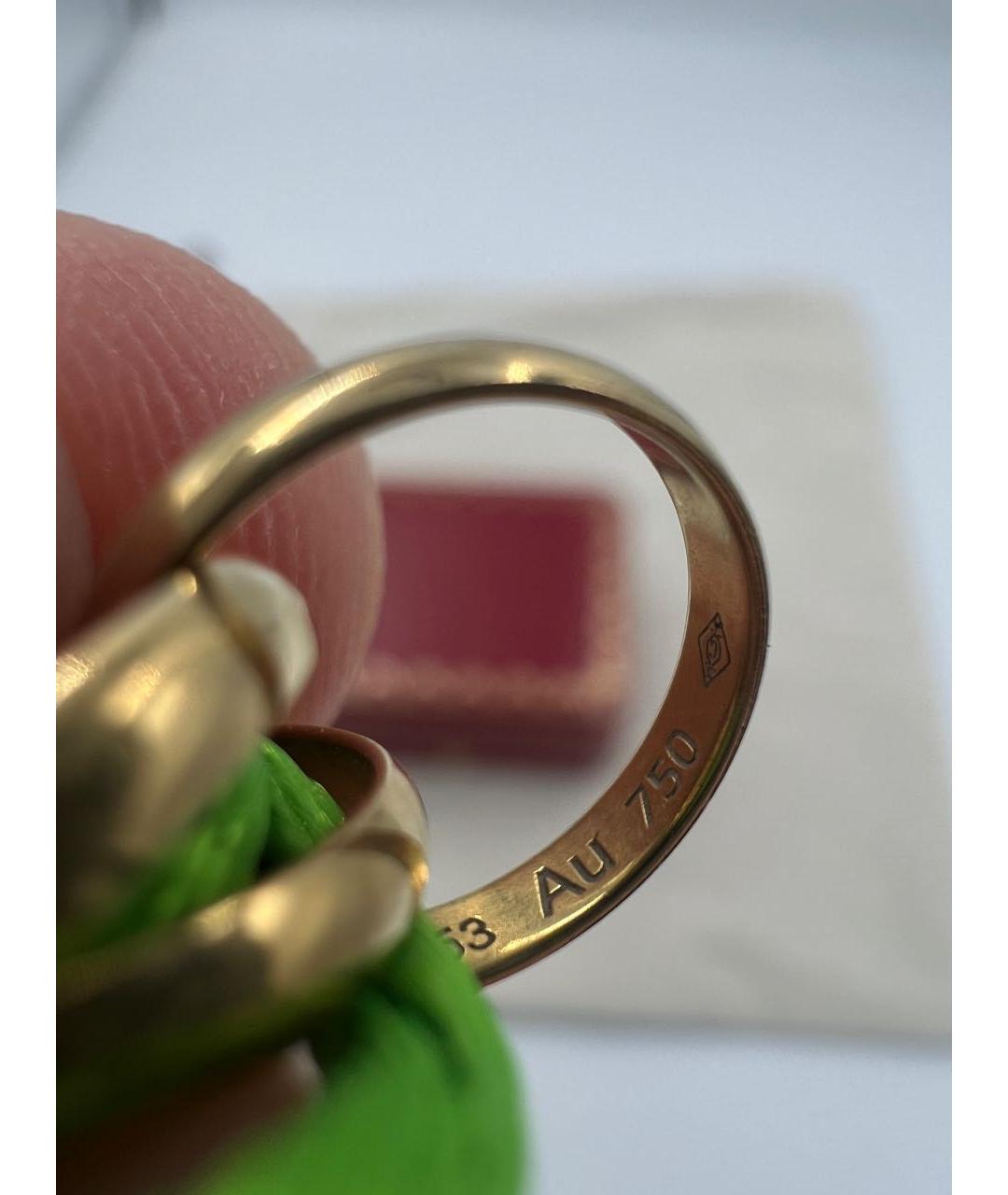 CARTIER Салатовый браслет из желтого золота, фото 7