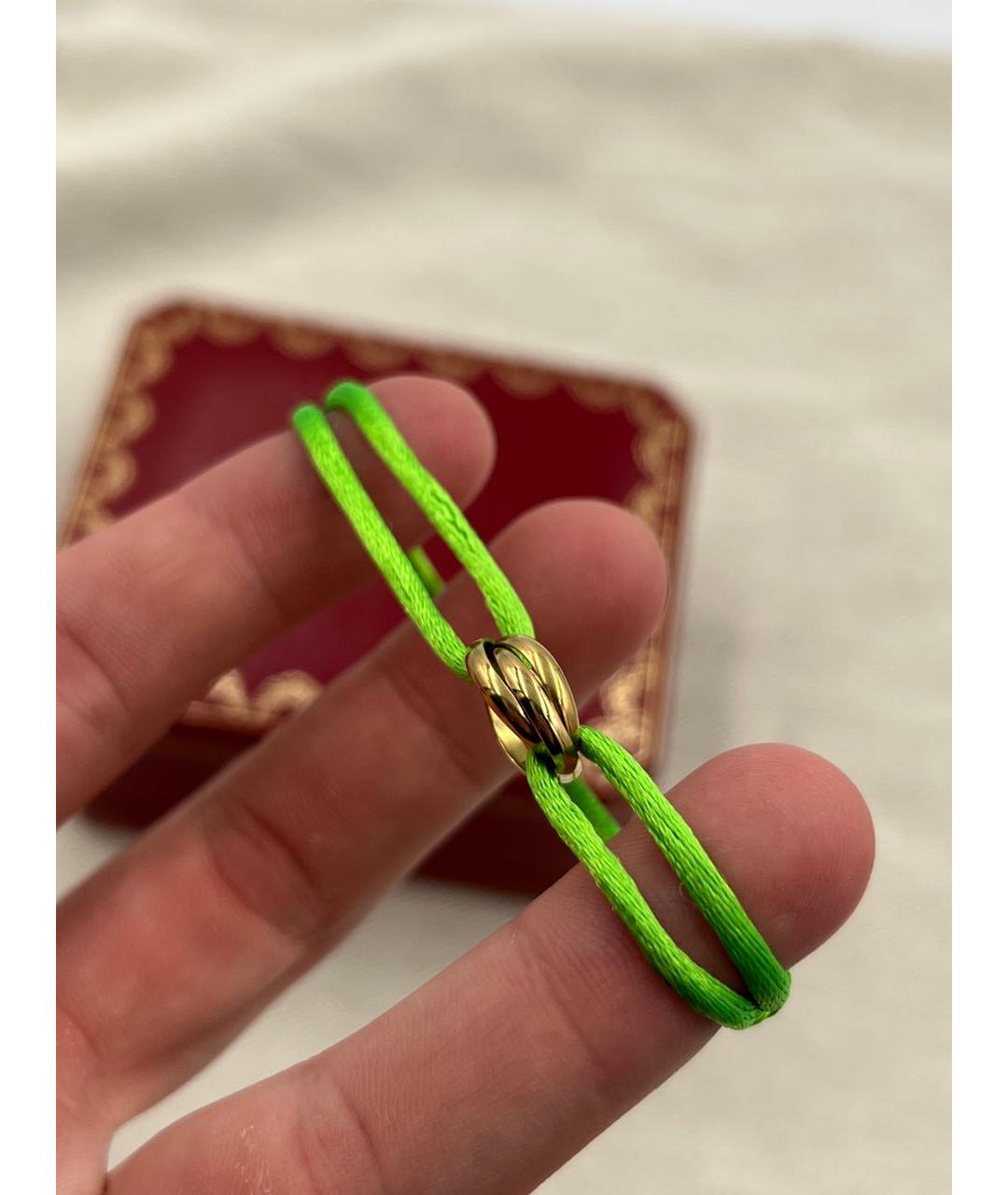 CARTIER Салатовый браслет из желтого золота, фото 3