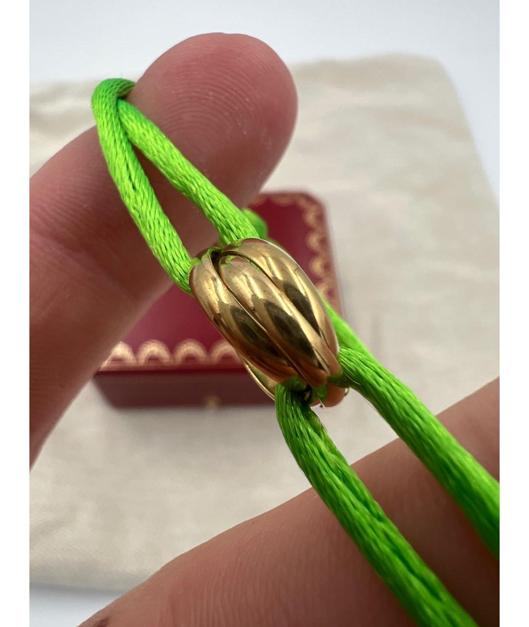 CARTIER Салатовый браслет из желтого золота, фото 4