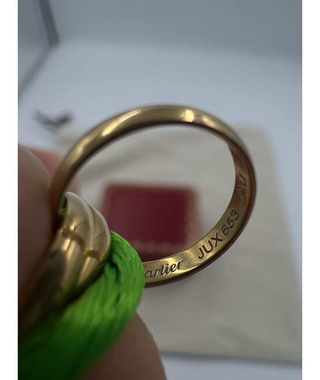 CARTIER Салатовый браслет из желтого золота, фото 6