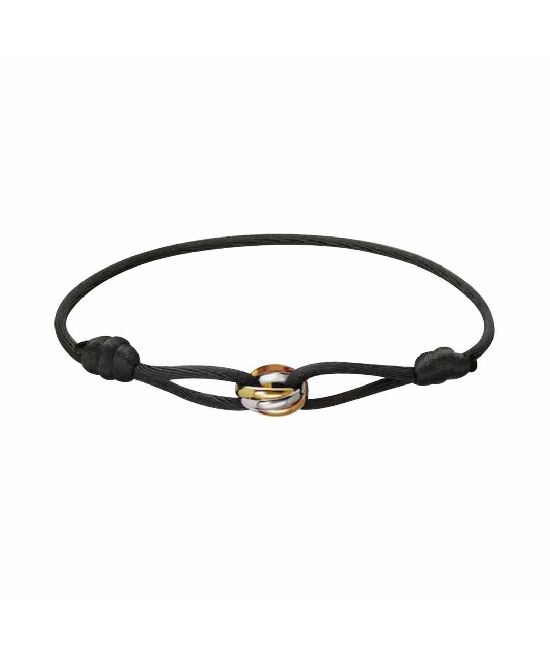 CARTIER Черный браслет из розового золота, фото 1