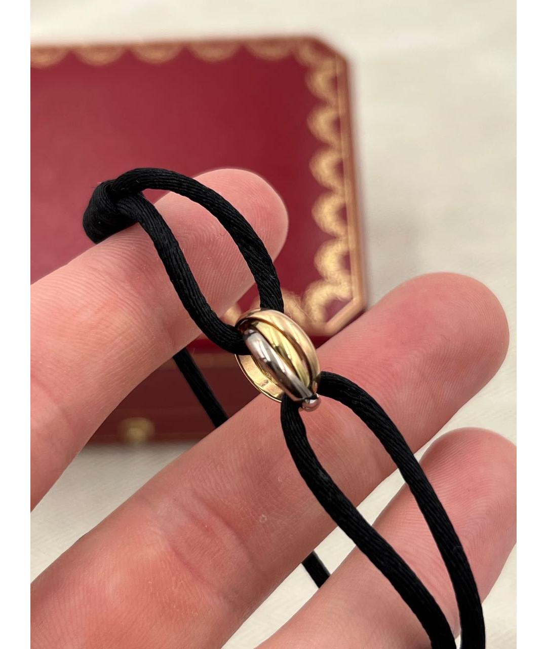 CARTIER Черный браслет из розового золота, фото 8
