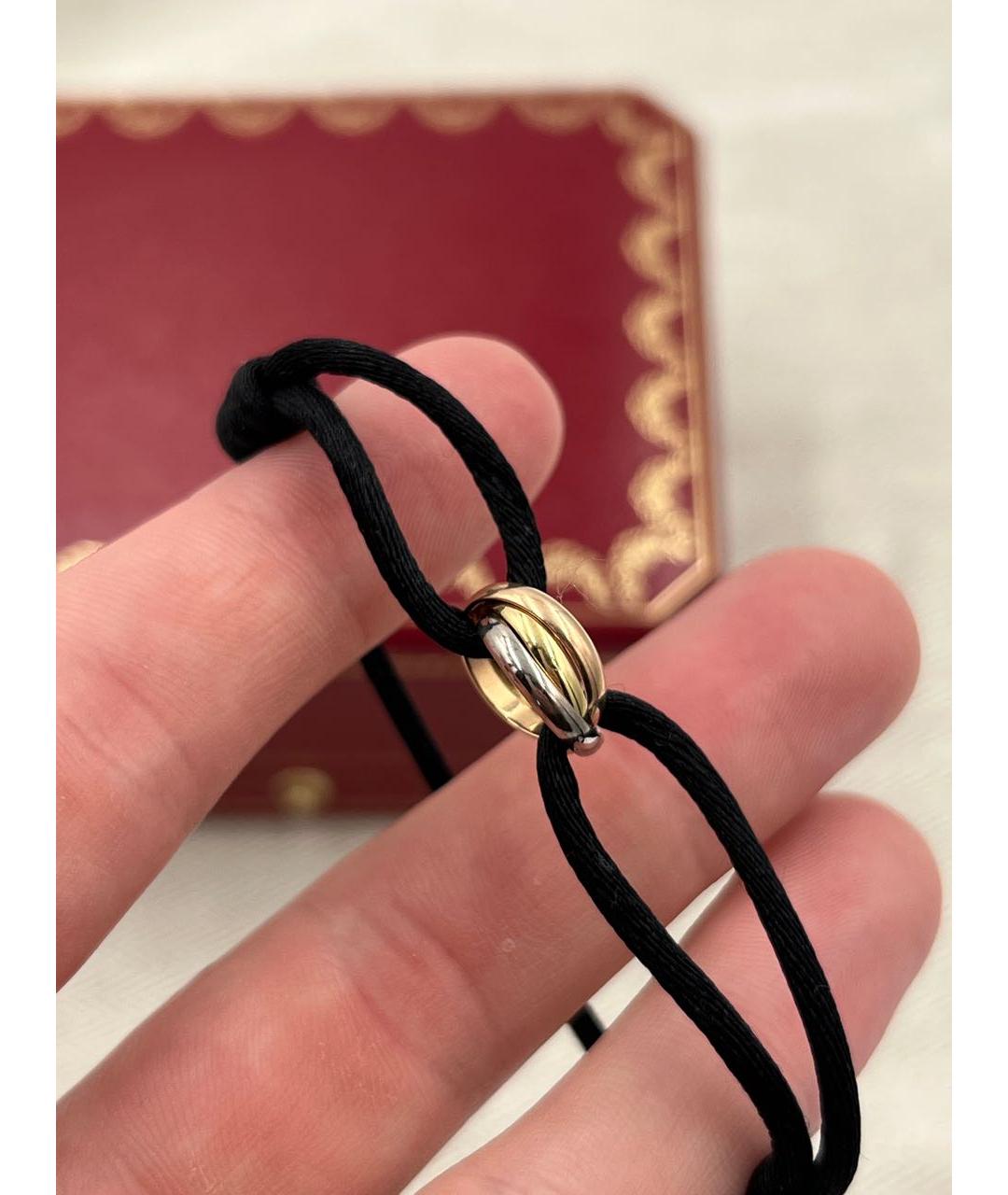CARTIER Черный браслет из розового золота, фото 3