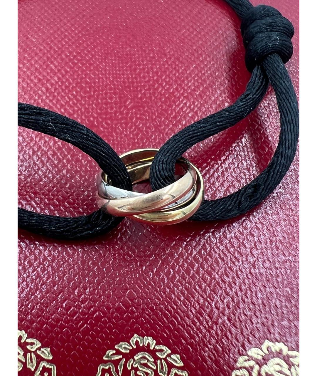 CARTIER Черный браслет из розового золота, фото 4
