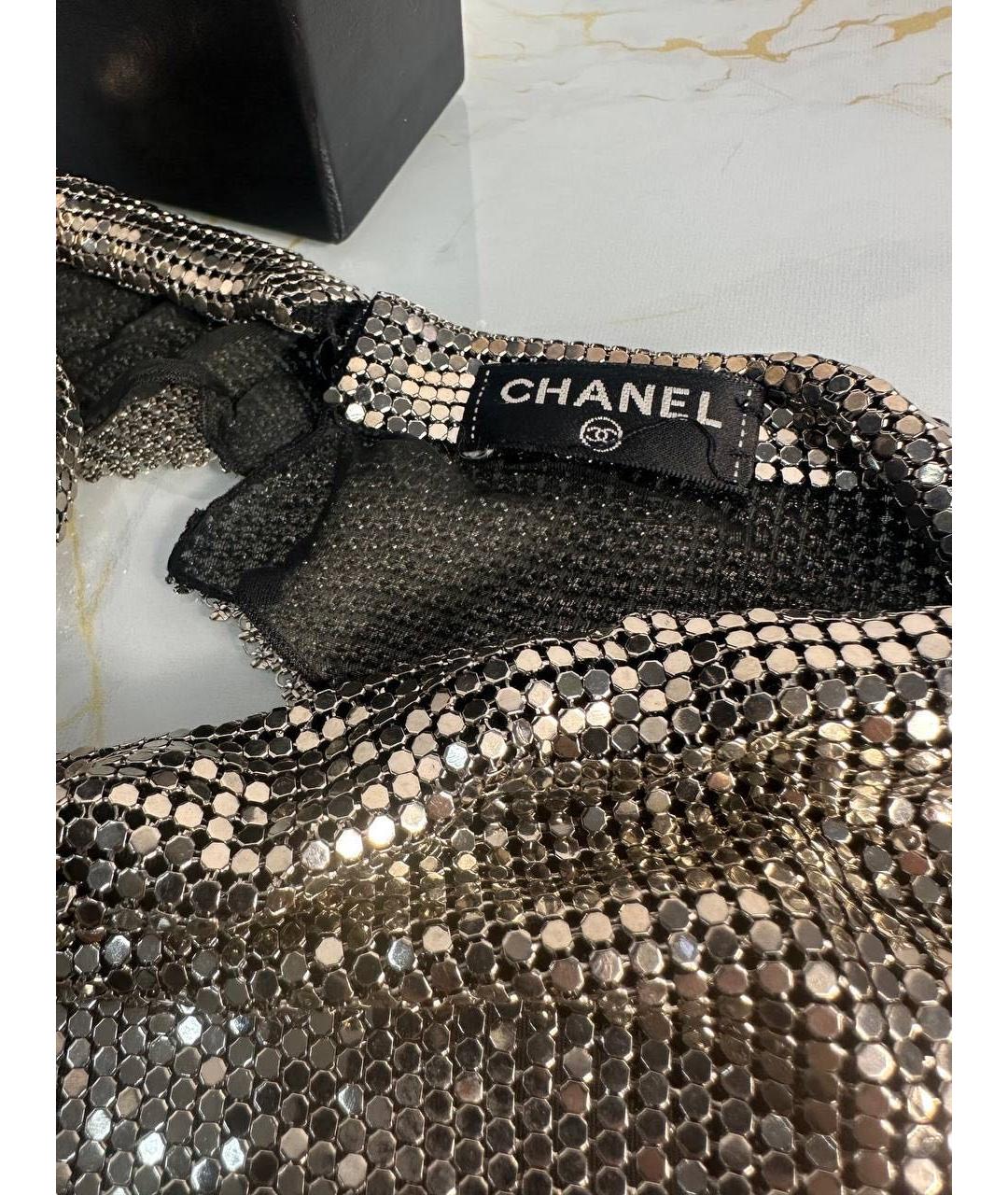 CHANEL Серебрянный воротник, фото 6