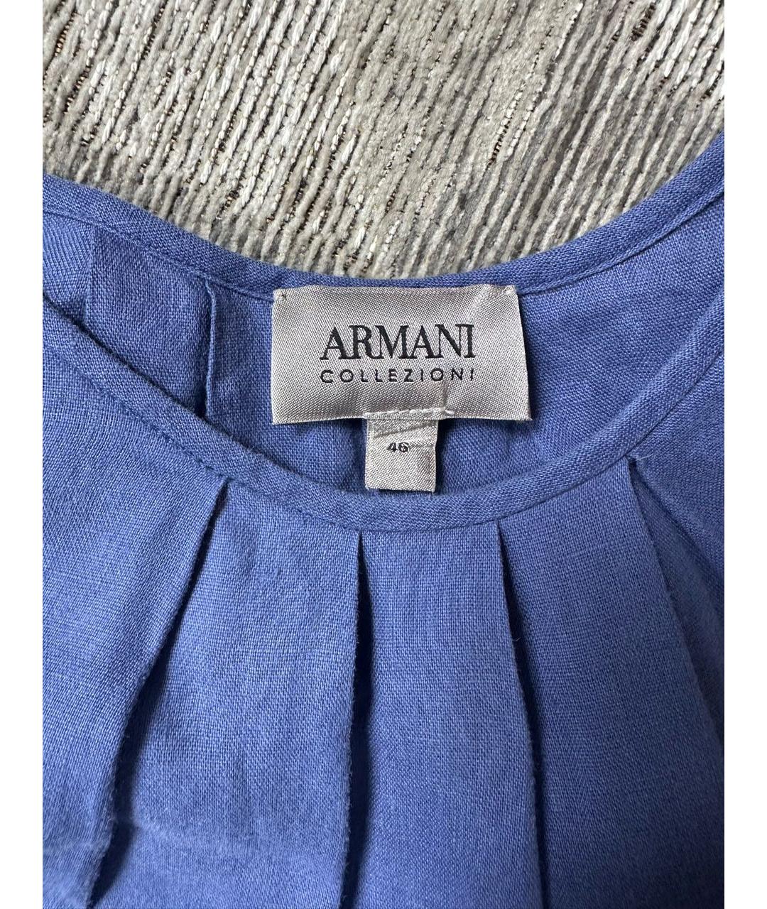 ARMANI COLLEZIONI Льняное платье, фото 2