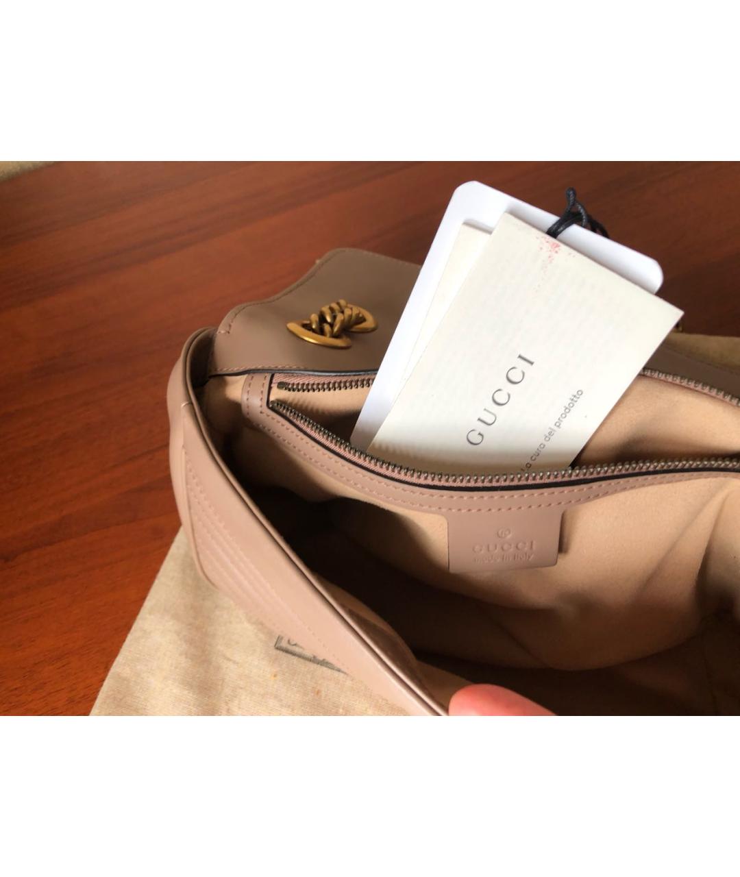 GUCCI Кожаная сумка через плечо, фото 4
