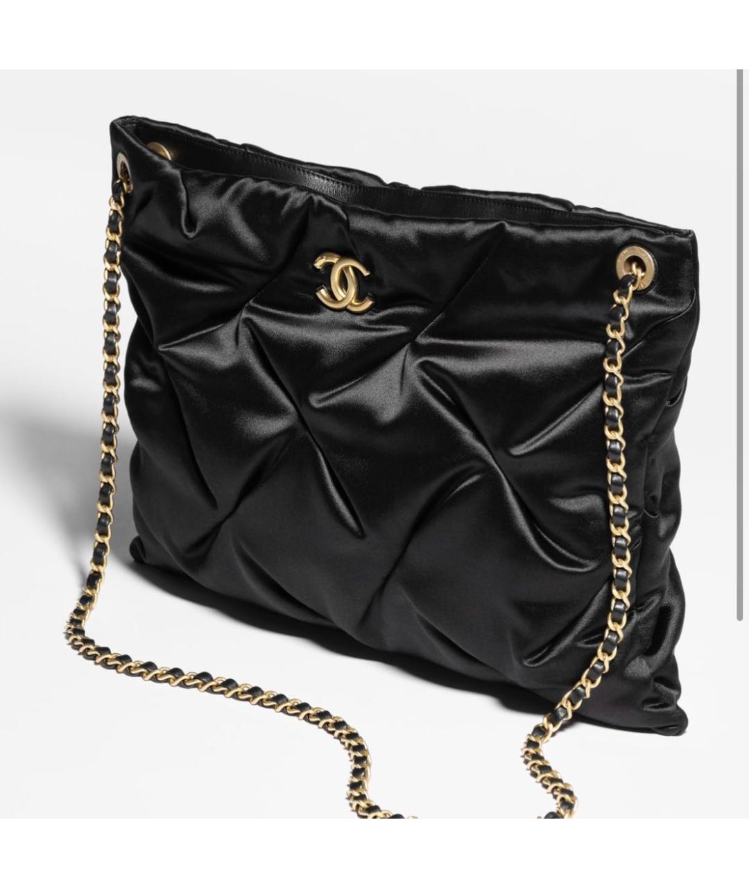 CHANEL Черная сумка через плечо, фото 4