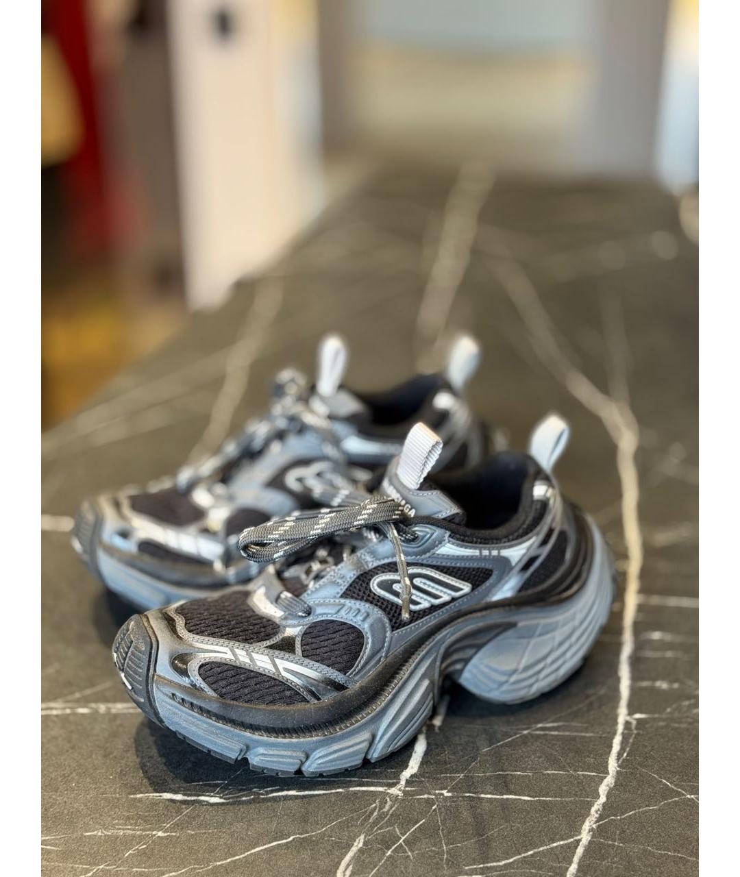 BALENCIAGA Черные кроссовки, фото 5