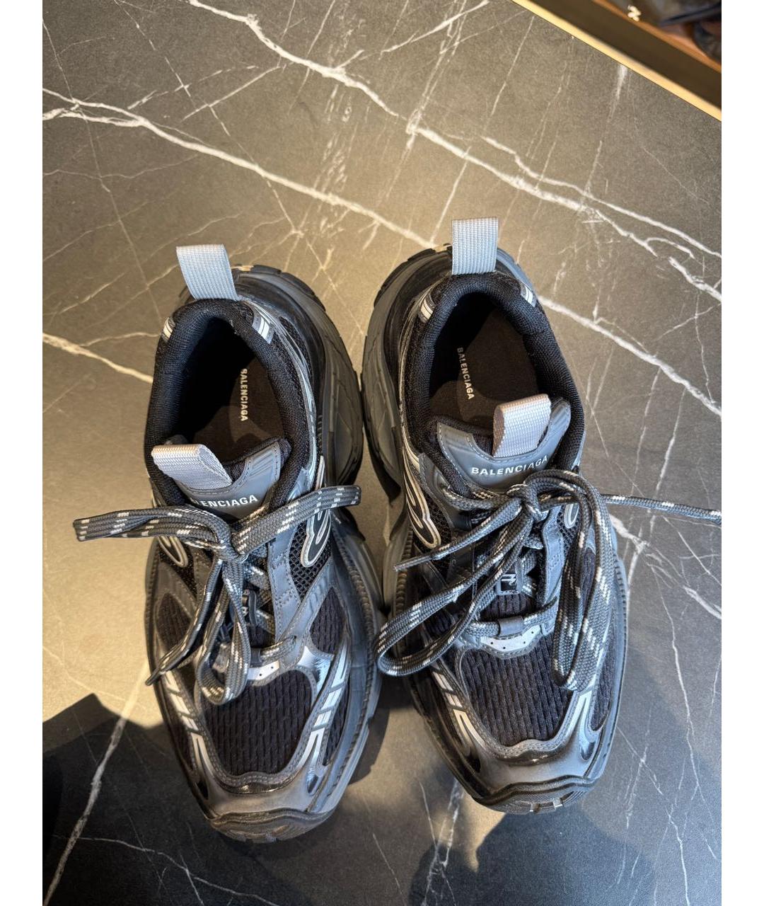 BALENCIAGA Черные кроссовки, фото 3