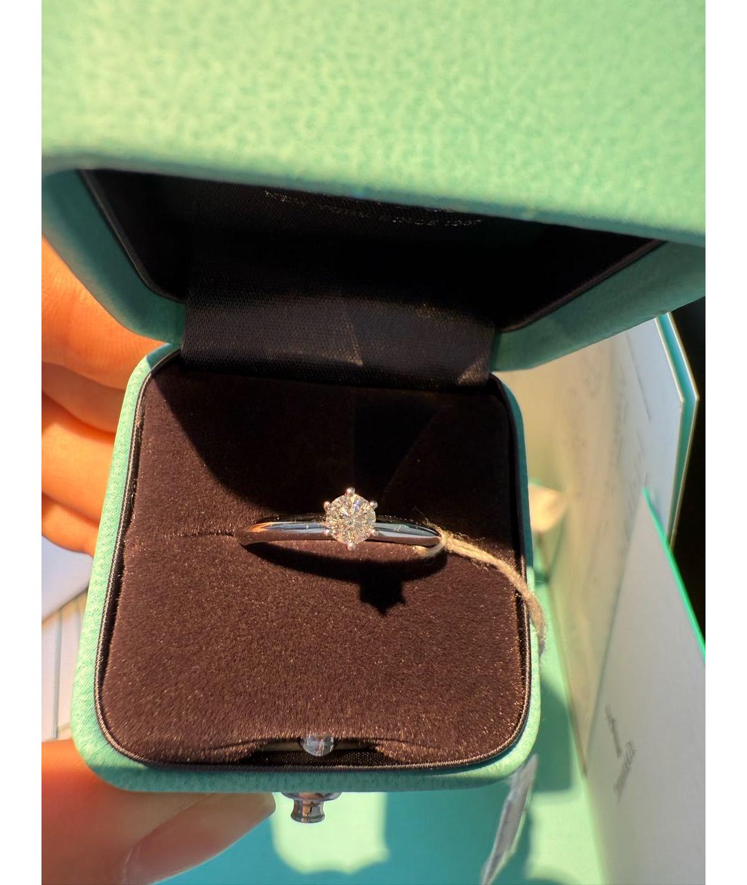 TIFFANY&CO Платиновое кольцо, фото 2