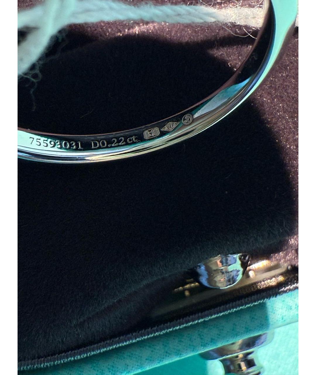 TIFFANY&CO Платиновое кольцо, фото 4