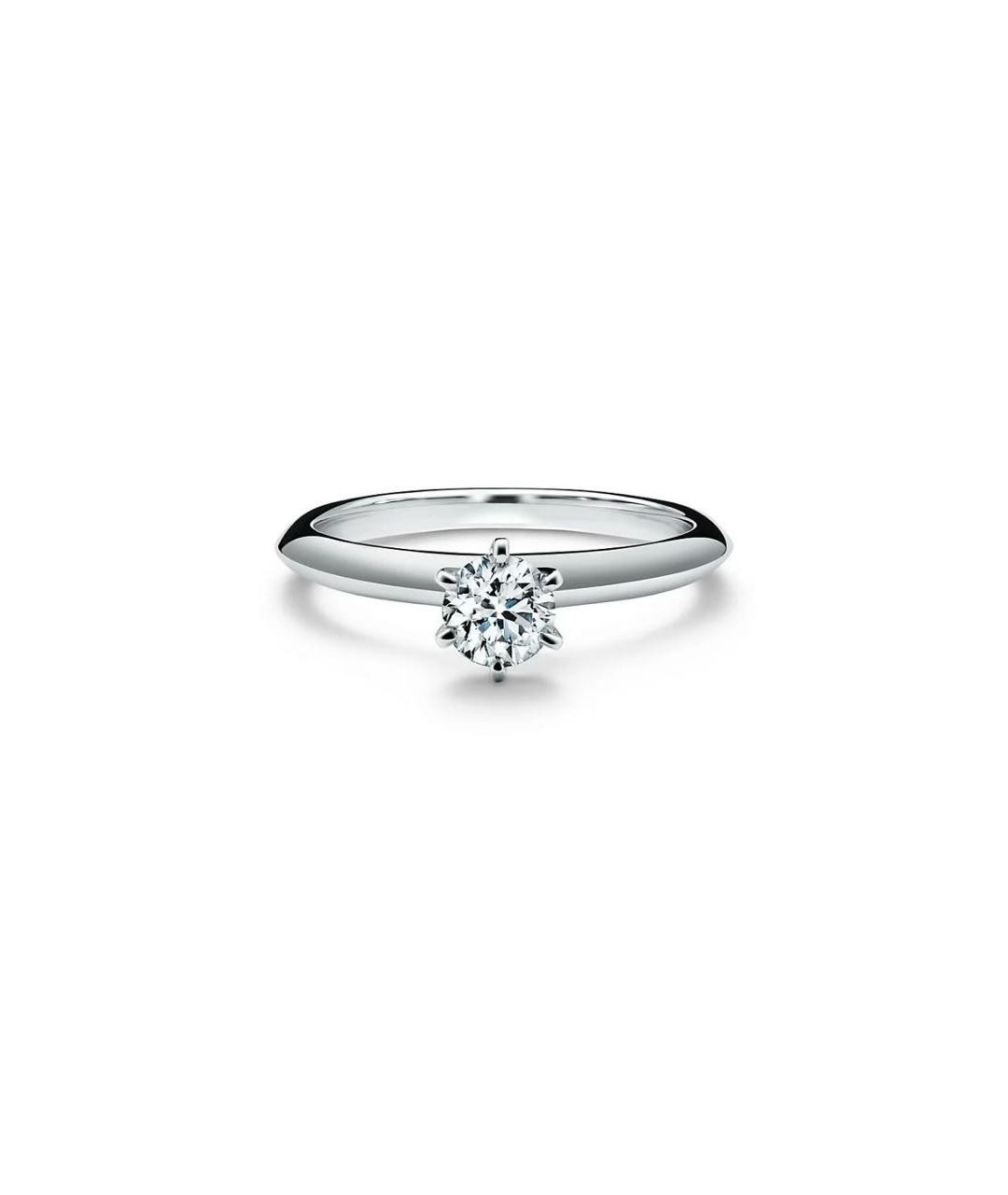 TIFFANY&CO Платиновое кольцо, фото 6