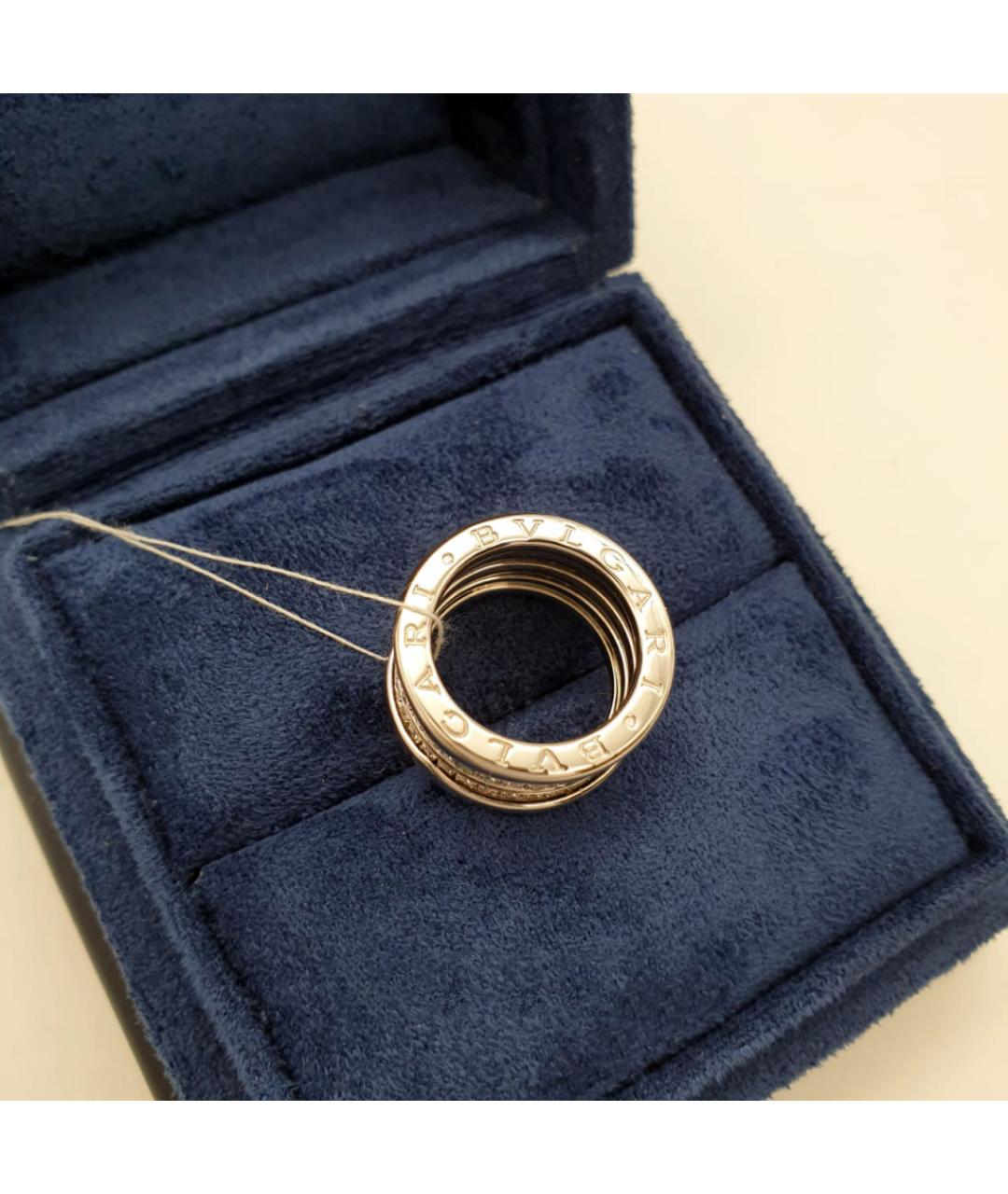 BVLGARI Кольцо из белого золота, фото 4