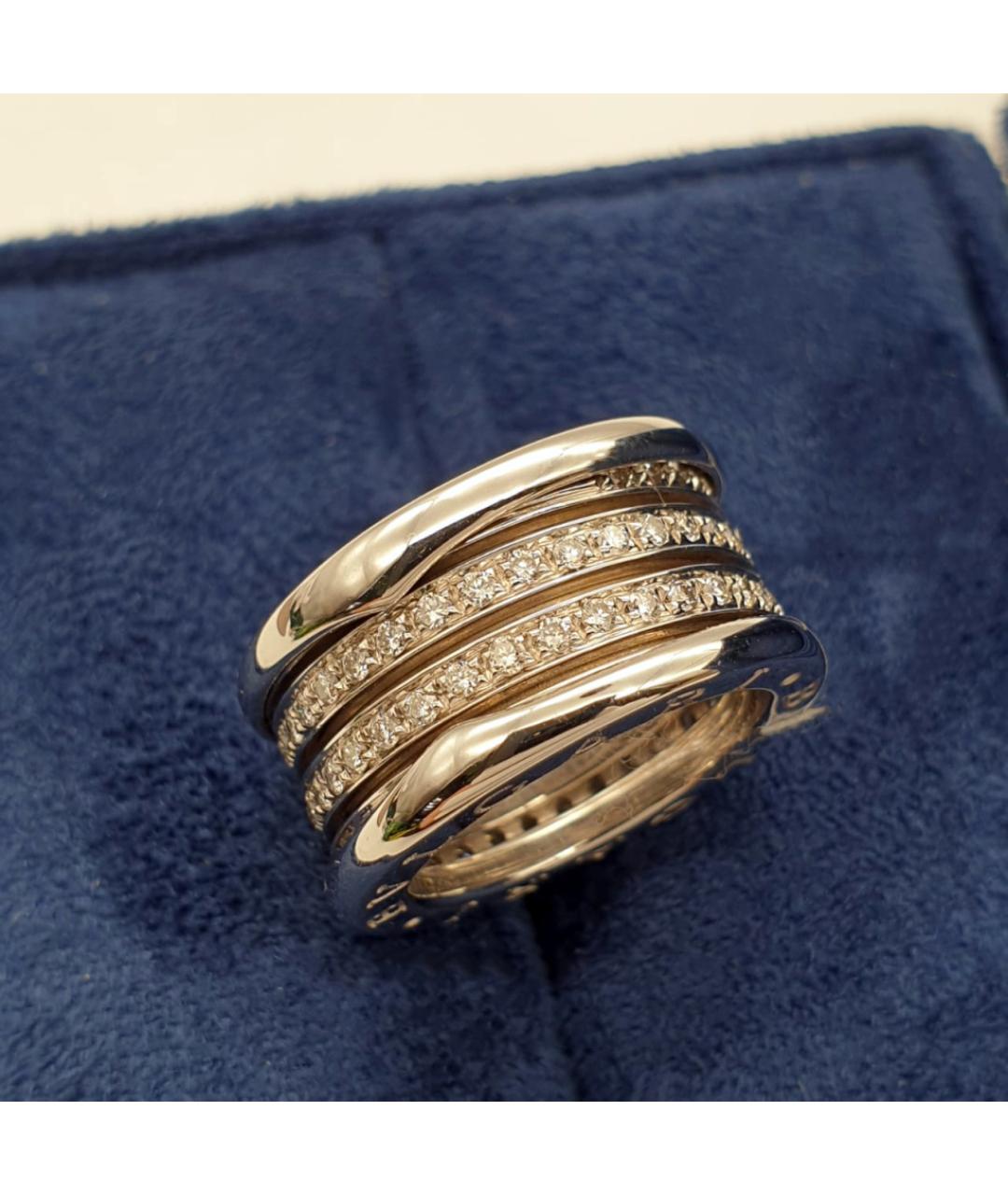 BVLGARI Кольцо из белого золота, фото 2
