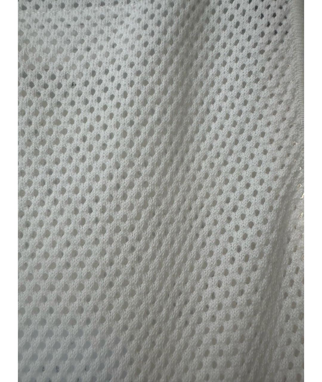 MM6 MAISON MARGIELA Белое хлопковое платье, фото 3
