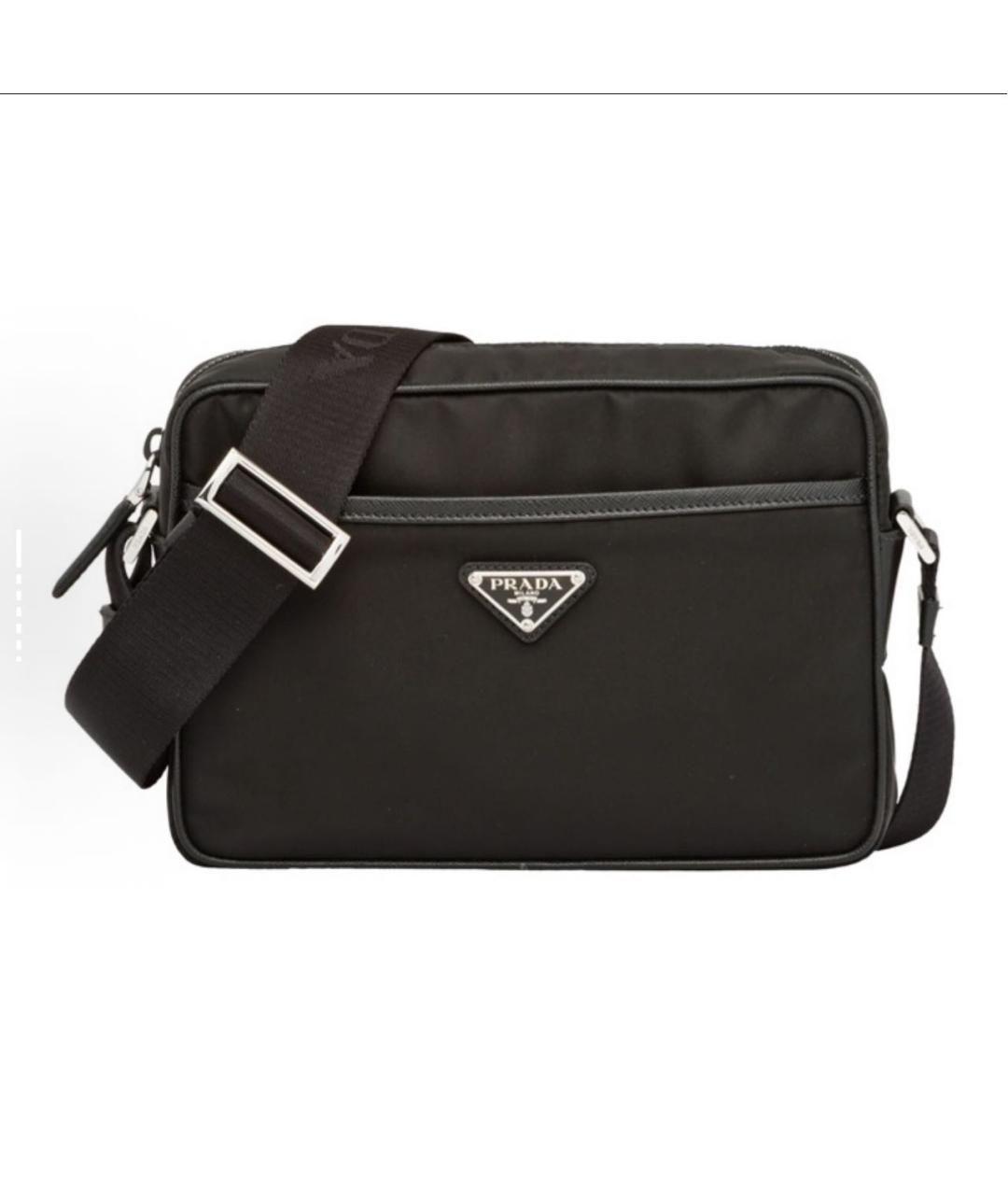 PRADA Черная сумка на плечо, фото 8