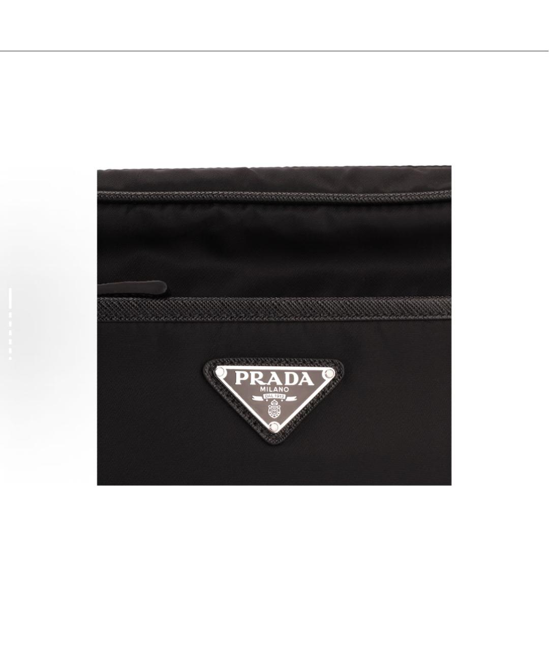 PRADA Черная сумка на плечо, фото 7