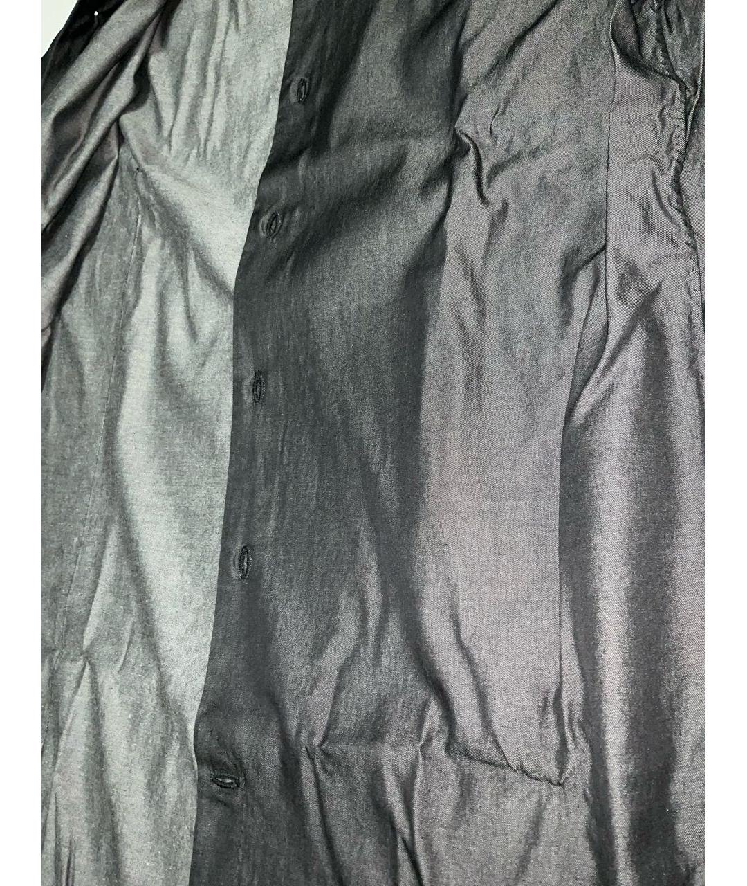 KITON Серая хлопковая кэжуал рубашка, фото 3