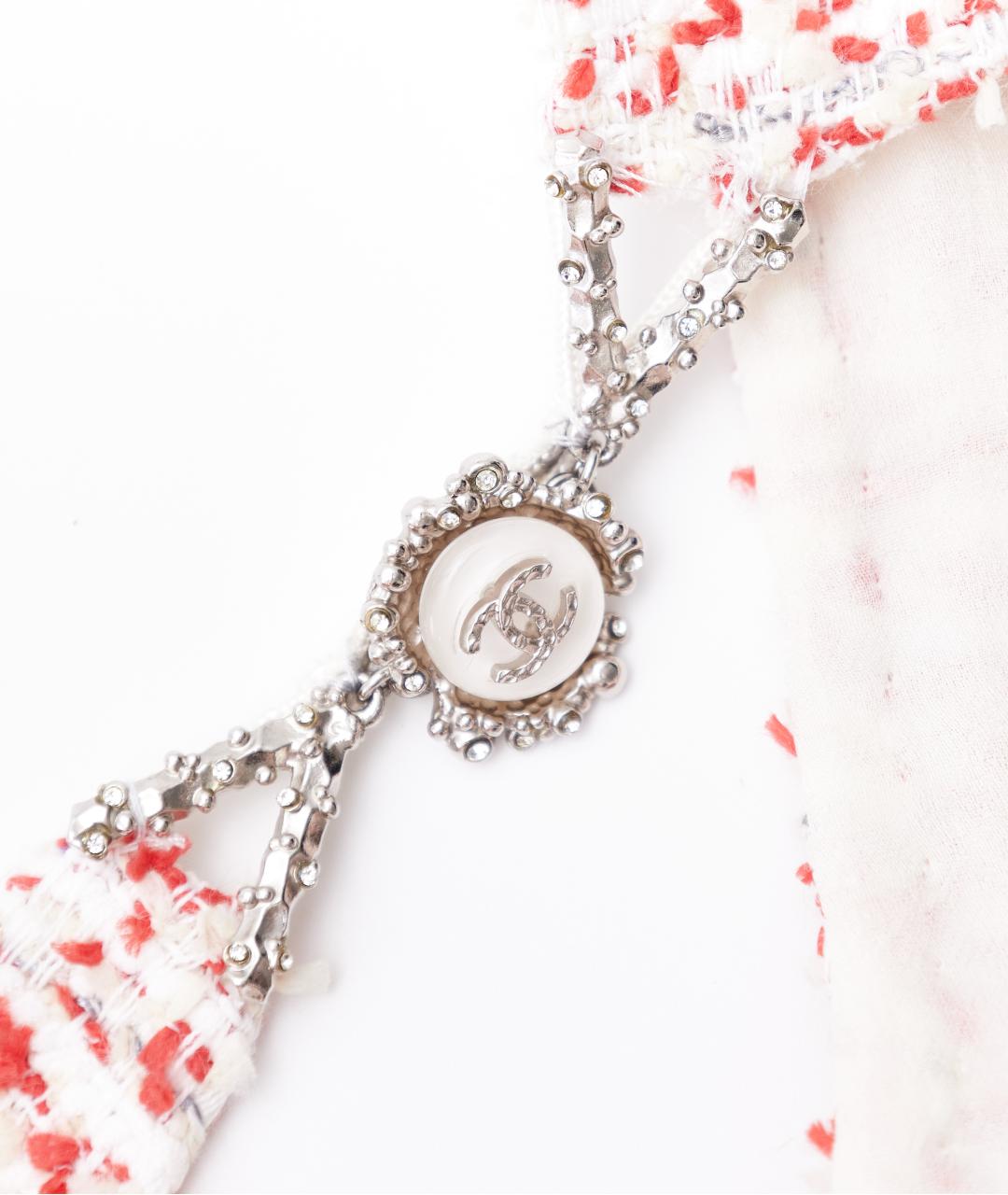 CHANEL Коралловая полиамидовая майка, фото 5