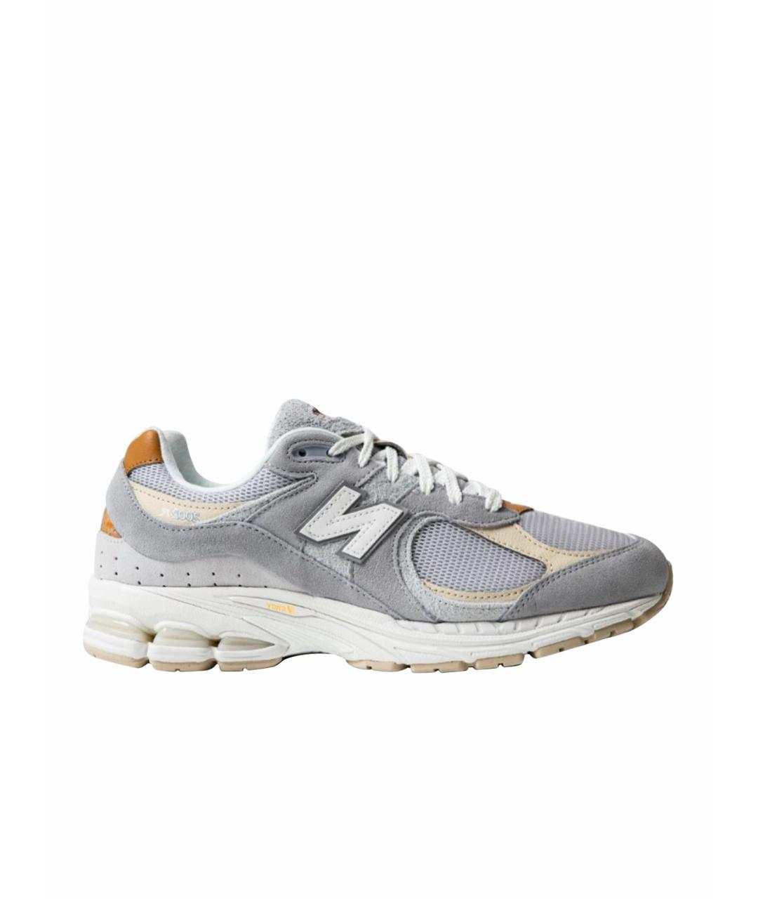 NEW BALANCE Серые замшевые низкие кроссовки / кеды, фото 1