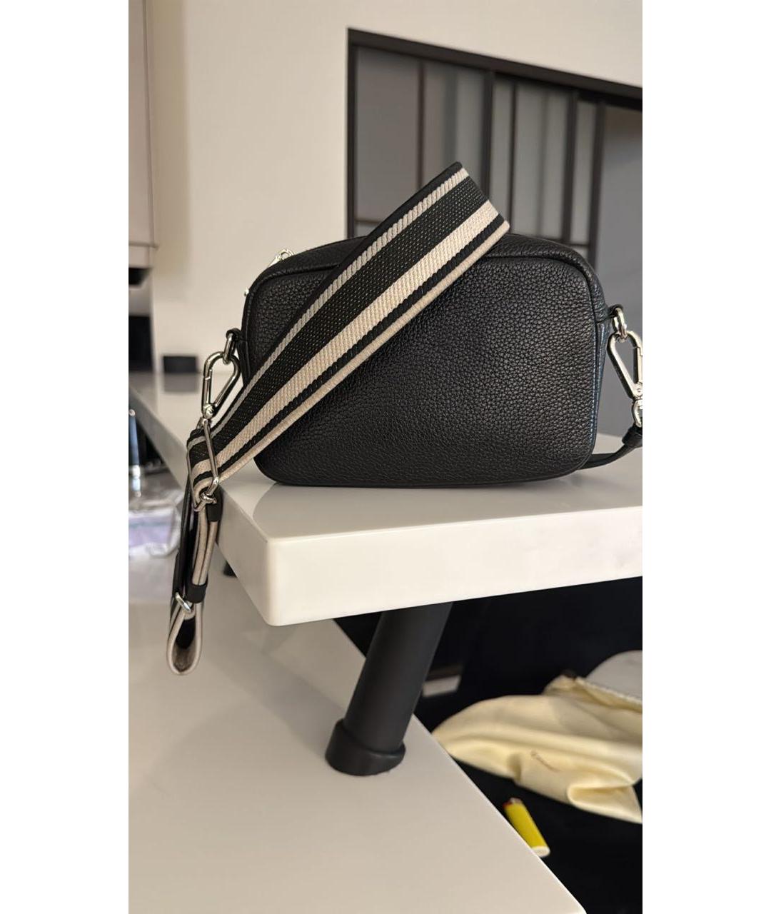 PRADA Черная пелетеная сумка через плечо, фото 3