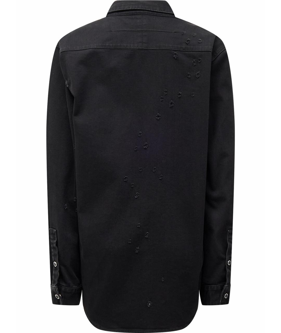 GIVENCHY Черная хлопковая рубашка, фото 2