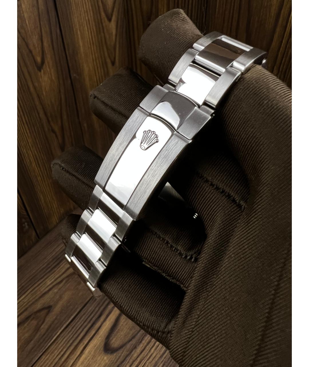 ROLEX Серебряные часы из белого золота, фото 6