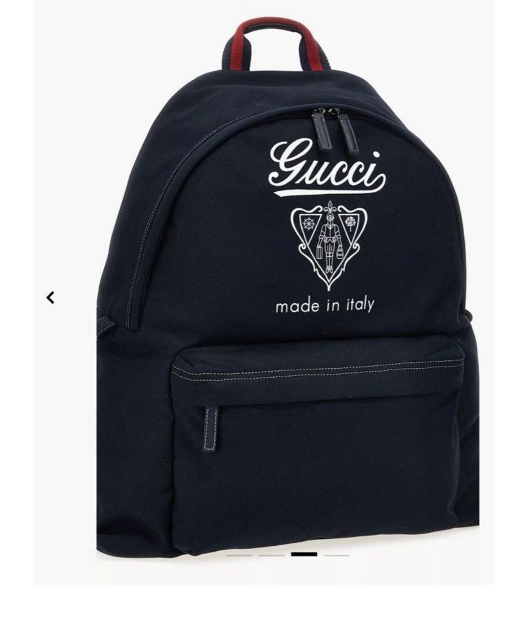 GUCCI Черный рюкзак, фото 4