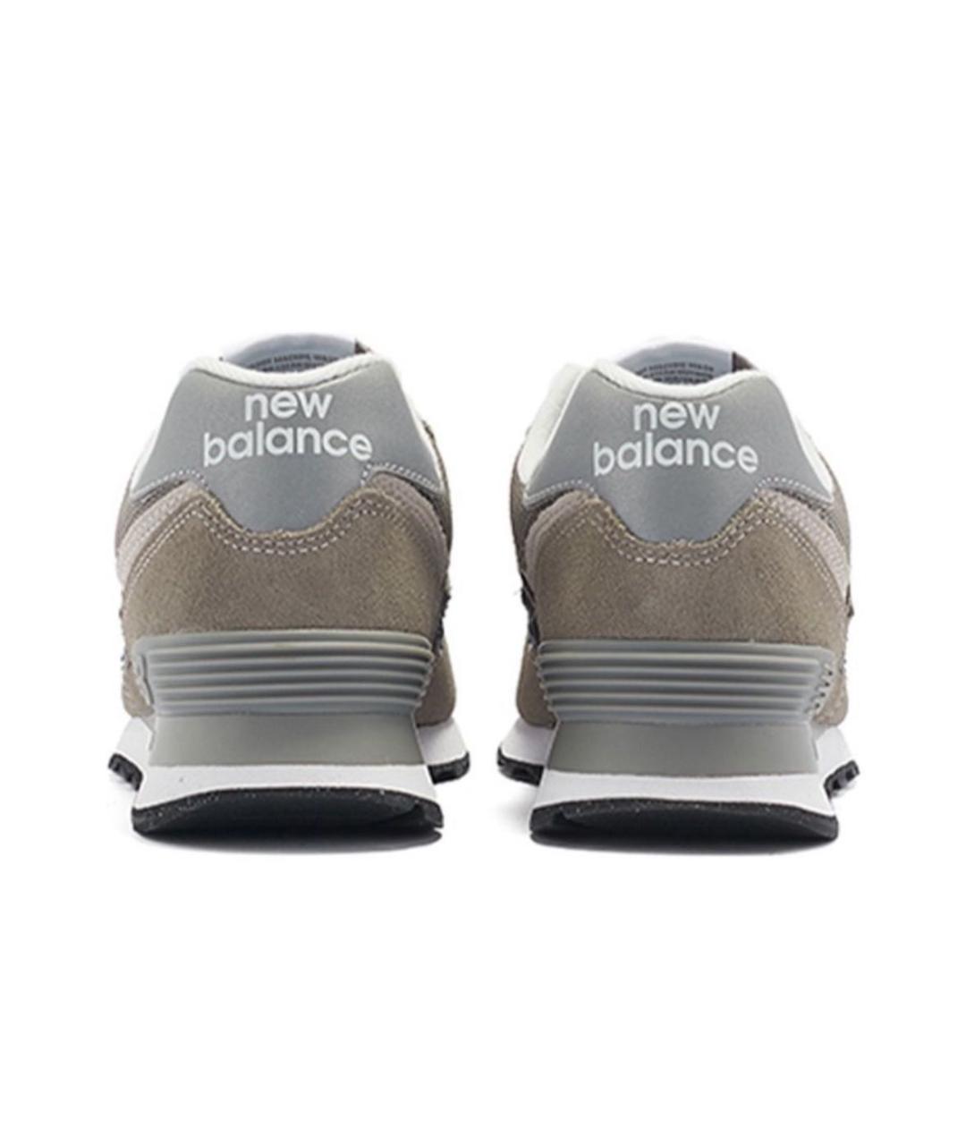 NEW BALANCE Бежевые замшевые кроссовки, фото 4