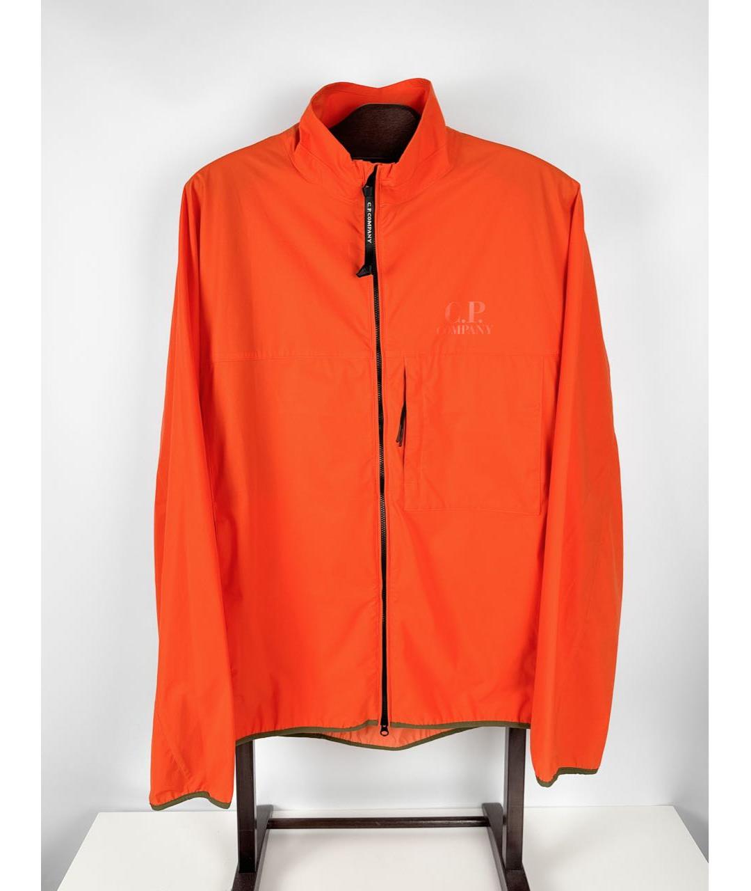 CP COMPANY Оранжевая полиэстеровая куртка, фото 9
