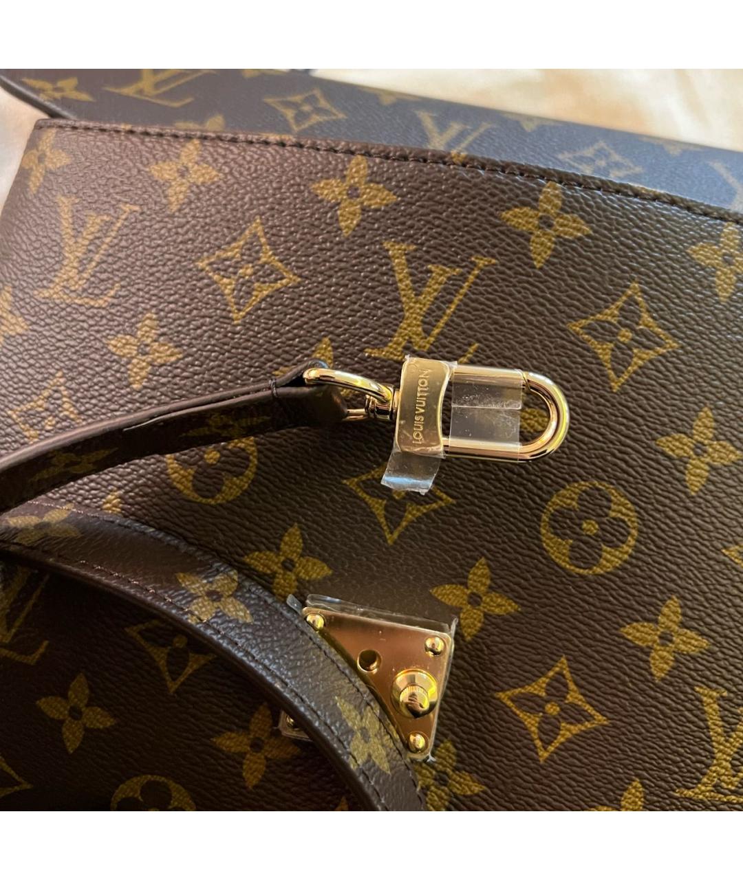 LOUIS VUITTON Коричневая сумка через плечо, фото 7