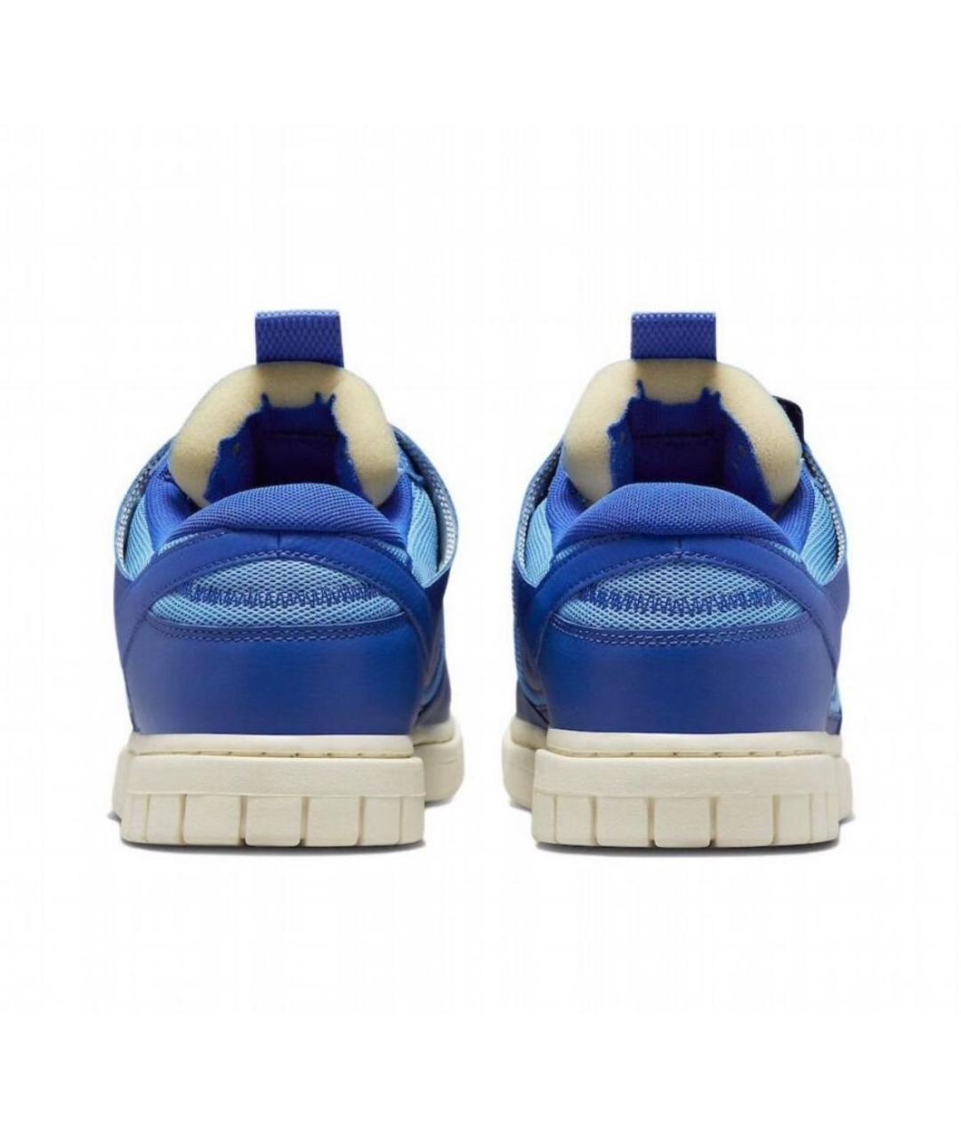 NIKE Синие текстильные низкие кроссовки / кеды, фото 4