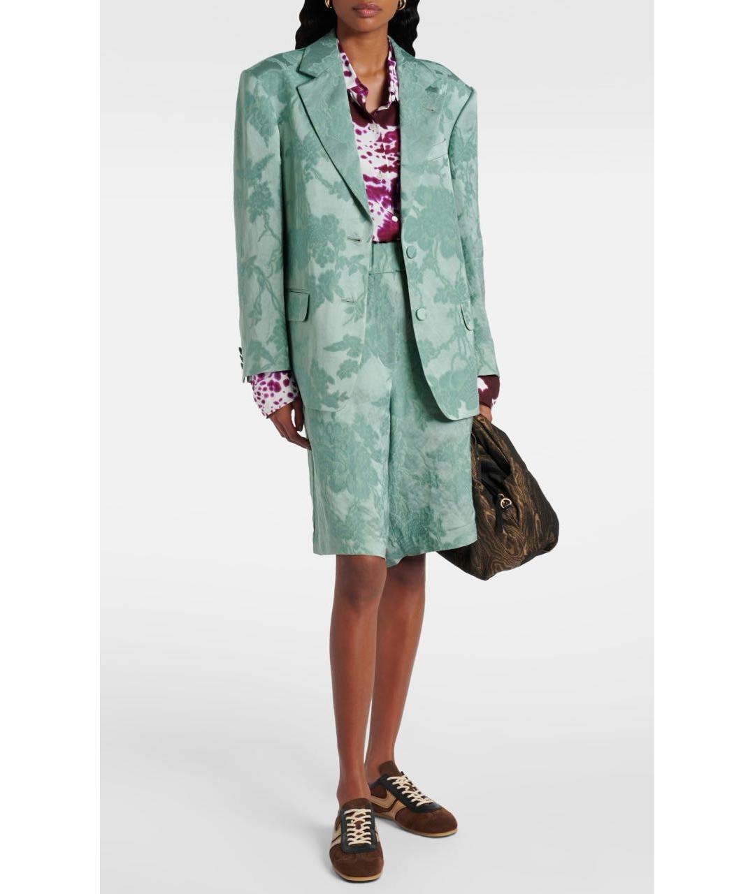 DRIES VAN NOTEN Коричневые замшевые кеды, фото 5