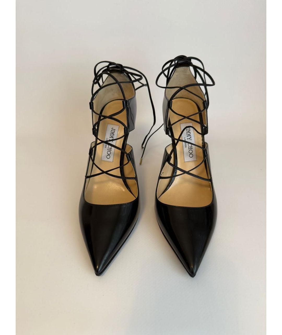 JIMMY CHOO Черные замшевые туфли, фото 2