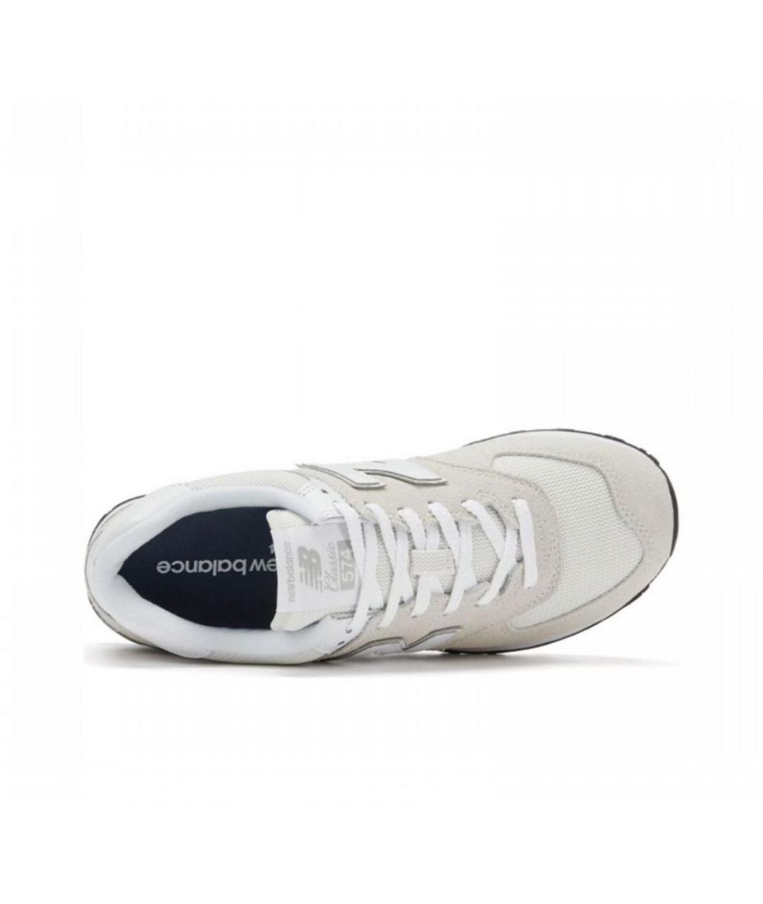 NEW BALANCE Бежевые замшевые кроссовки, фото 3