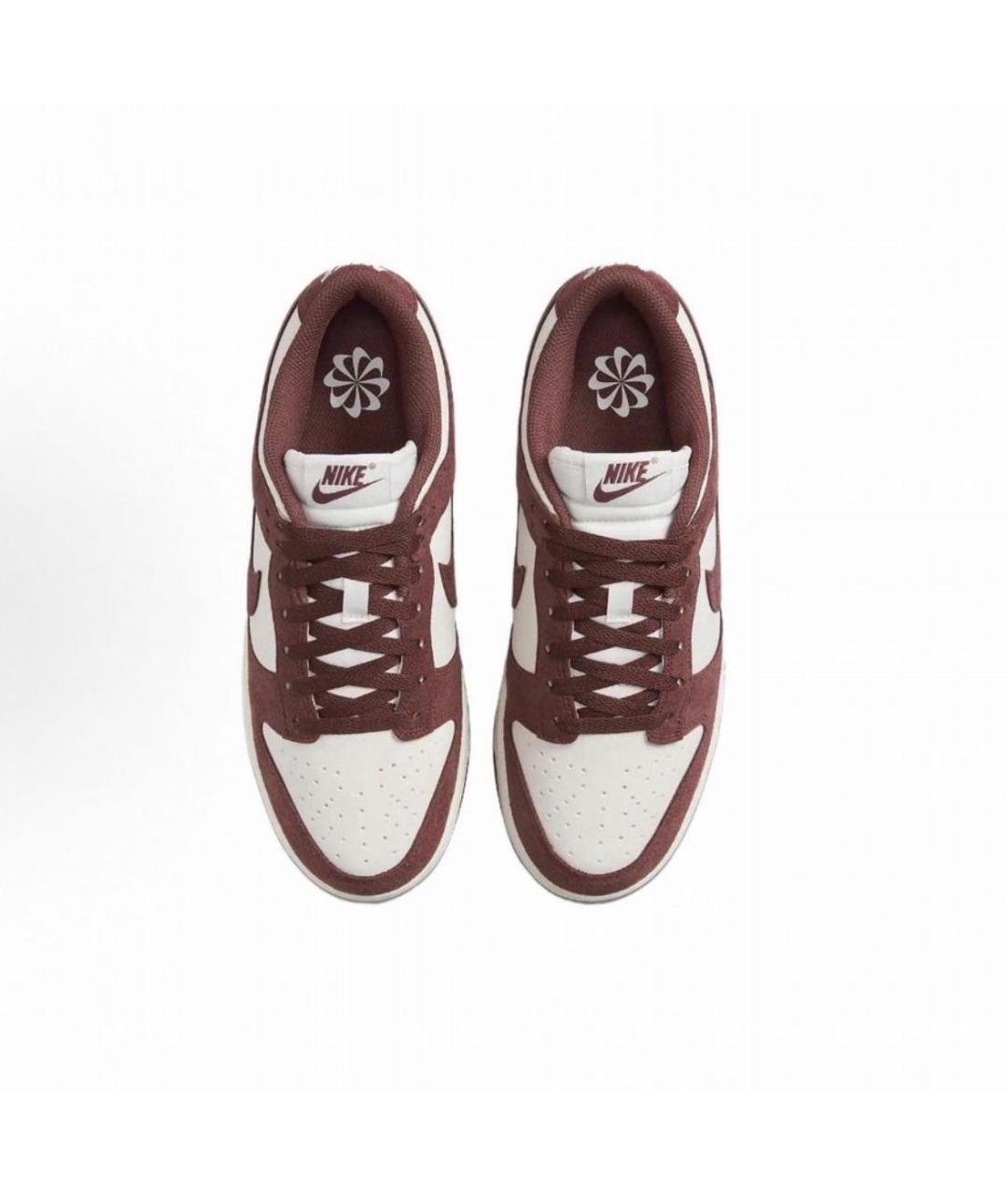NIKE Бордовые замшевые кроссовки, фото 3