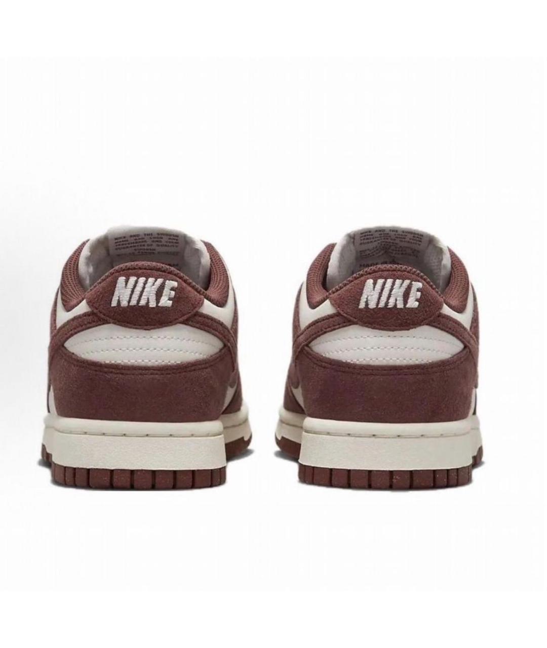 NIKE Бордовые замшевые кроссовки, фото 4
