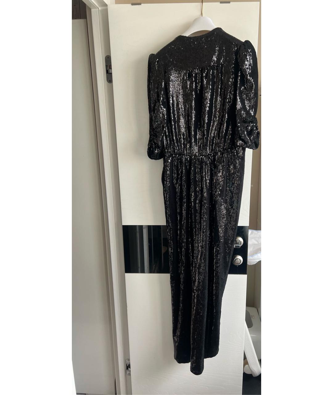 LANVIN Черное полиэстеровое вечернее платье, фото 2