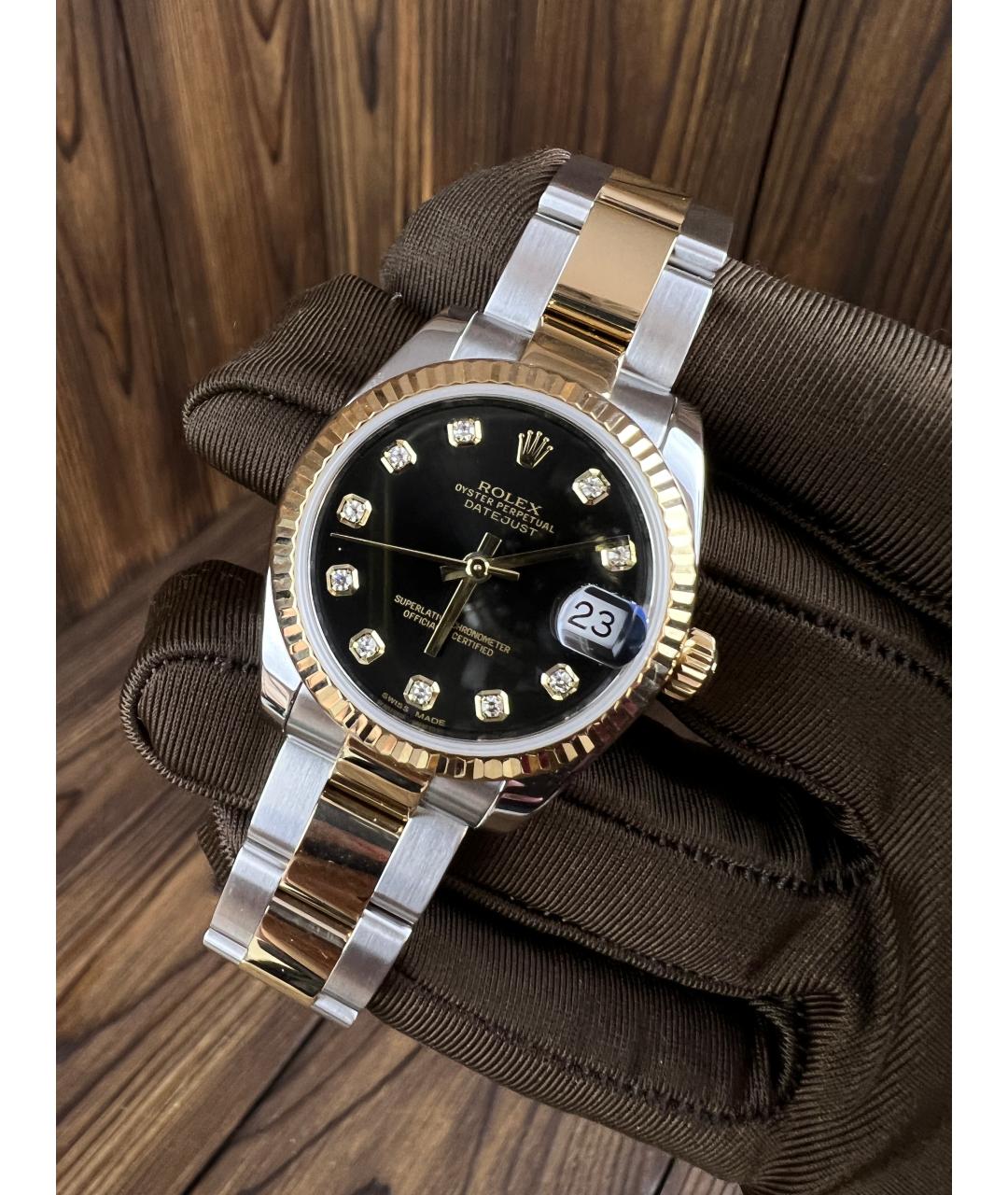 ROLEX Золотые часы из желтого золота, фото 2