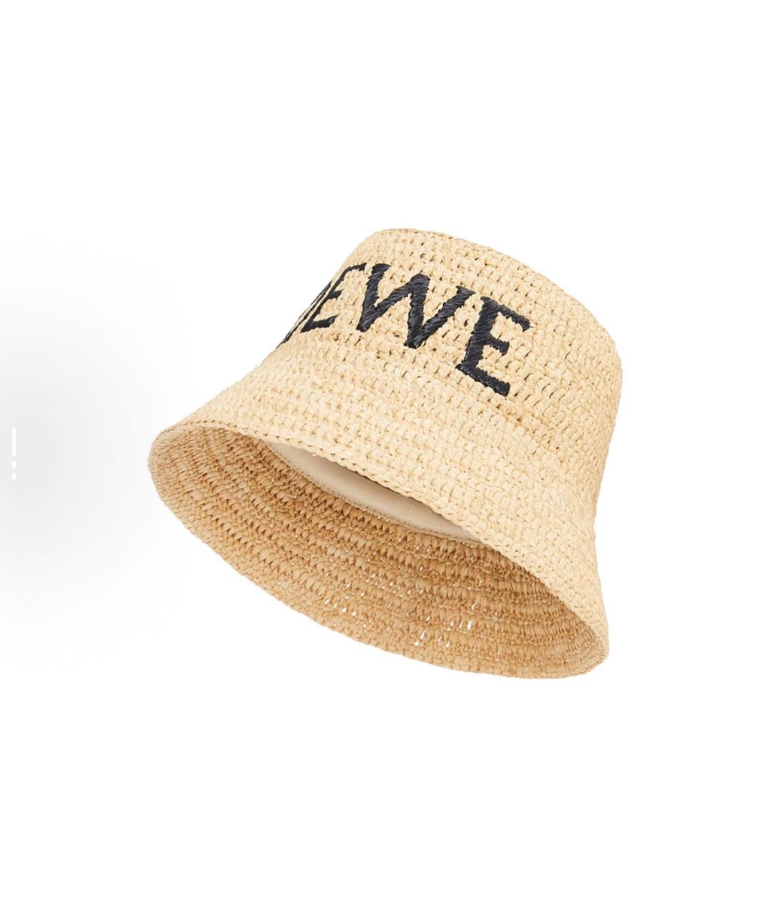 LOEWE Бежевая панама, фото 2