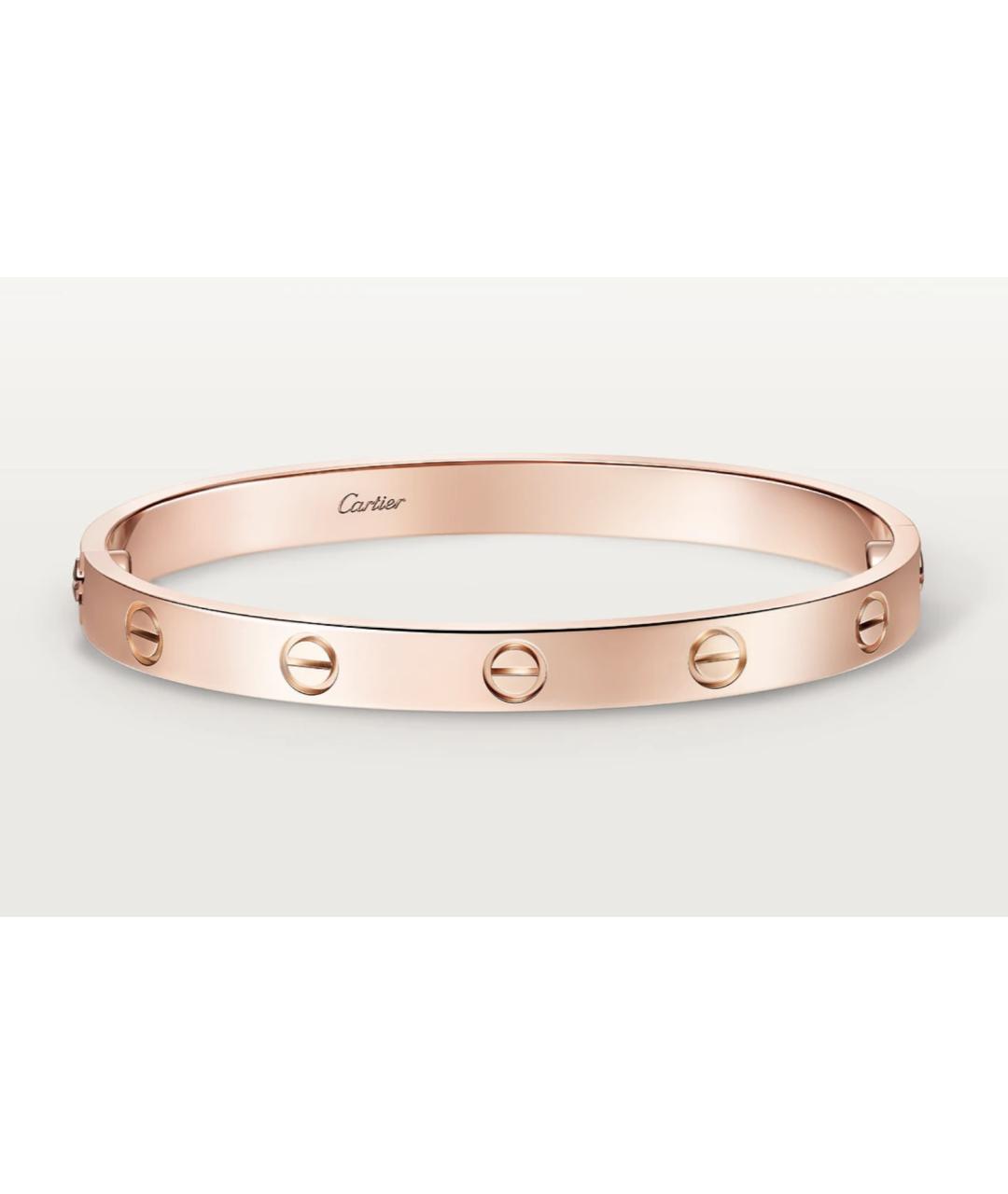 CARTIER Золотой браслет из розового золота, фото 10