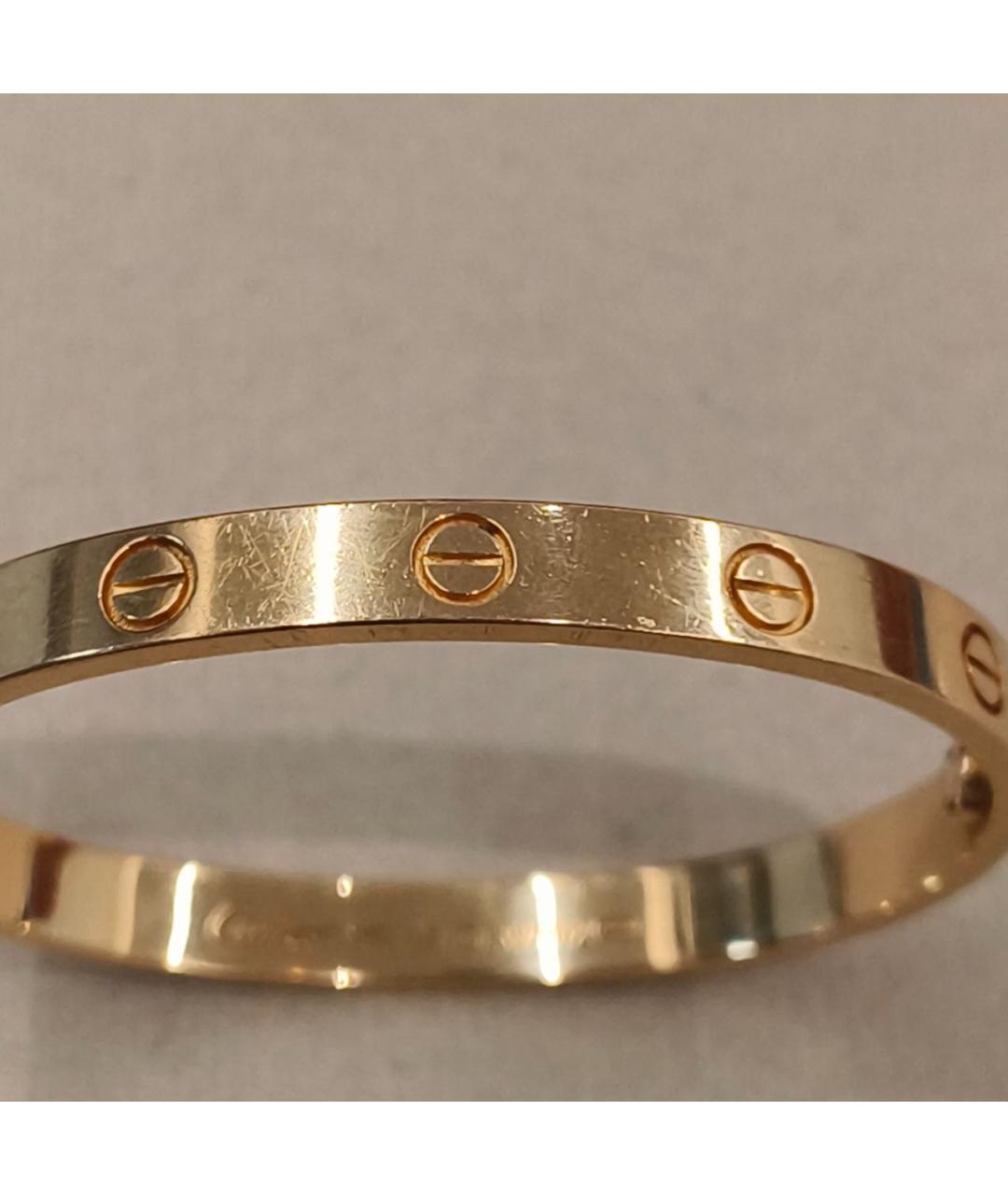 CARTIER Золотой браслет из розового золота, фото 7