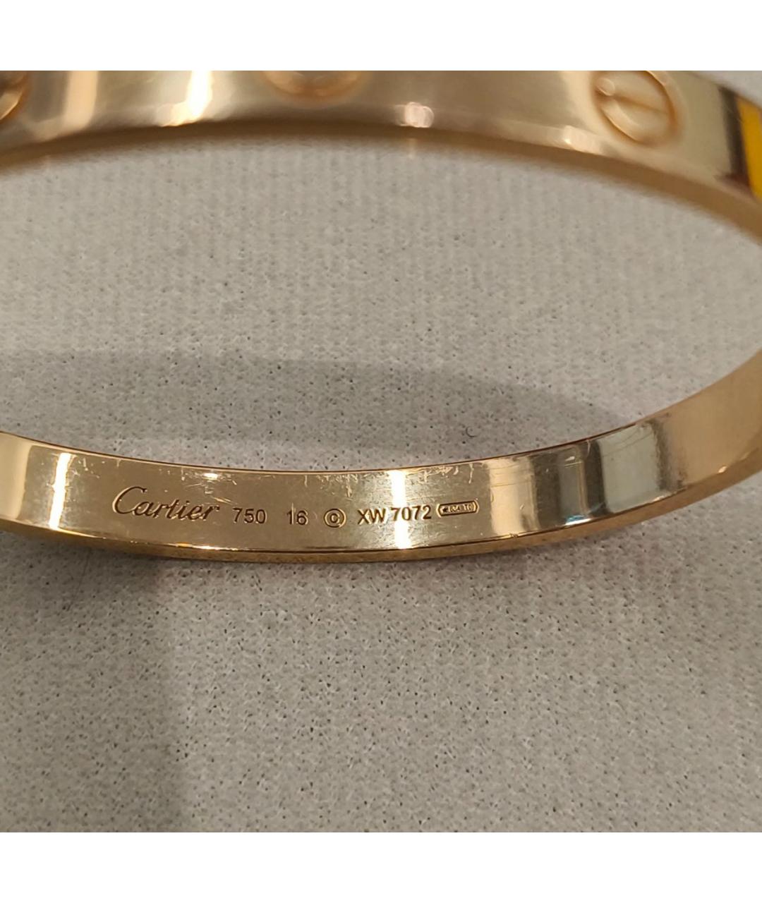 CARTIER Золотой браслет из розового золота, фото 8