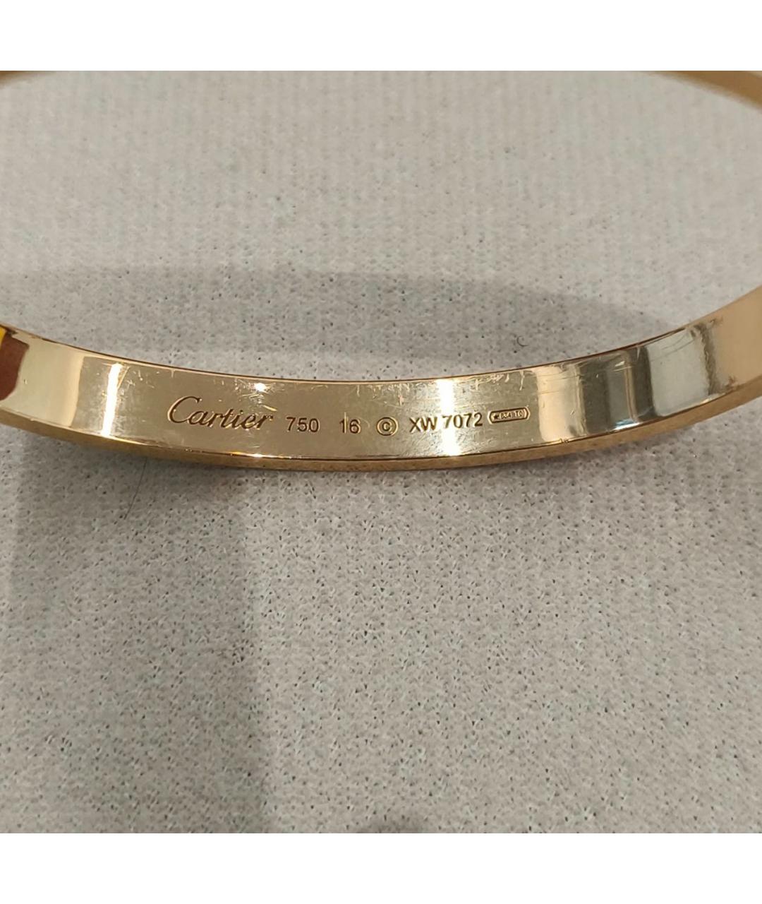 CARTIER Золотой браслет из розового золота, фото 9